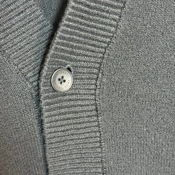 Tommy Hilfiger Cardigan Stripe Graphic Tommy Jeans Man Black White M - Picture 5 of 9